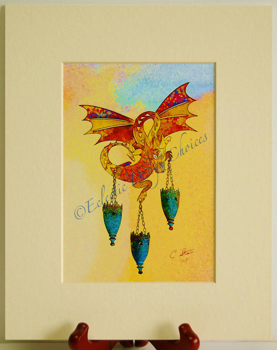 Dragon Matted Photographic Art Prints