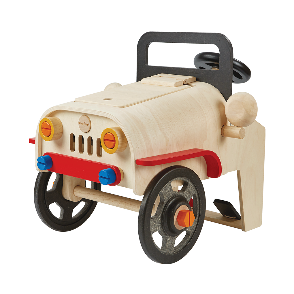 Wooden Motor Mechanic Car Repair Set