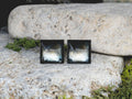 Cufflinks with Galaxy Painted Glass #138