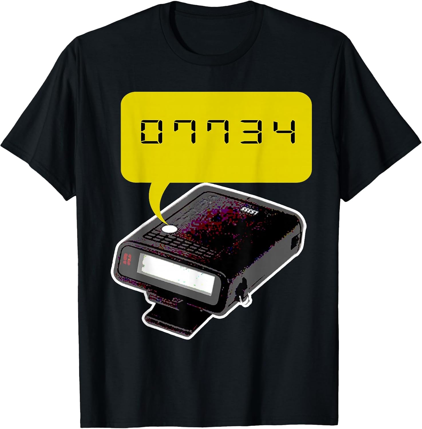 Old School Retro Tech 90s Pager Beeper Urban Phrase Hello T-Shirt Unisex T-shirt, Sweatshirt, Hoodie, Long Sleeve Tee