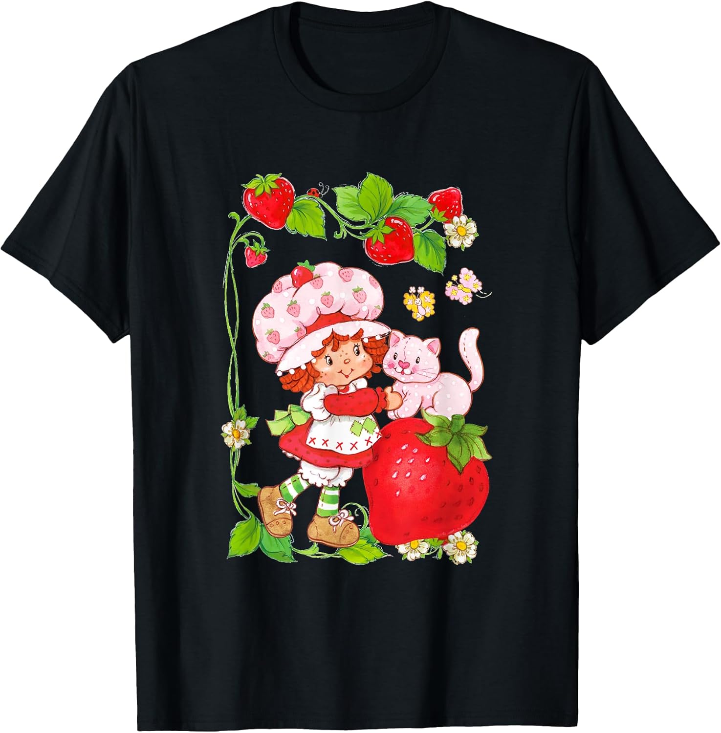 & Kitty Berry Picking Vintage T-Shirt Unisex T-shirt, Sweatshirt, Hoodie, Long Sleeve Tee