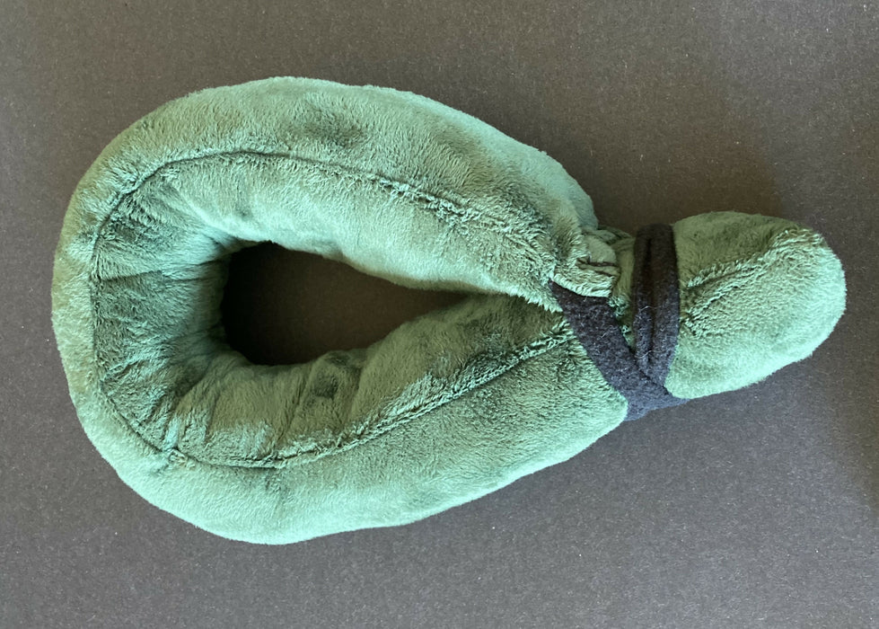 Donut Style Piercing Recovery Pillow OR Versatile Travel, Massage & Ergonomics Pillow. Non-staining Minky Fabric!