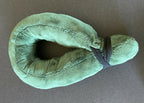 Donut Style Piercing Recovery Pillow OR Versatile Travel, Massage & Ergonomics Pillow. Non-staining Minky Fabric!