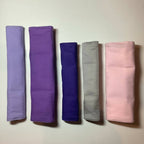 Snap Sateen Seat Belt Cover, 100% Cotton, Soft Neck Strap Pad, Purse Strap Cushion