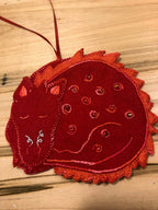 Dragon Felt Ornament