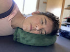 Donut Style Piercing Recovery Pillow OR Versatile Travel, Massage & Ergonomics Pillow. Non-staining Minky Fabric!