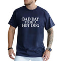 MAPTEES Bad Day To Be a Hot Dog Graphic Tee, Independence Day T-shirt For Men, Funny 4th Of July Shirt, Funny Patriotic Men Tee, Summer Party Outfits