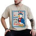 MAPTEES Honk If You Love America Graphic Tee, Funny Goose Patriotic T-shirt For Men, 4th Of July Shirt, Funny Goose Men Tee, Independence Day Clothing