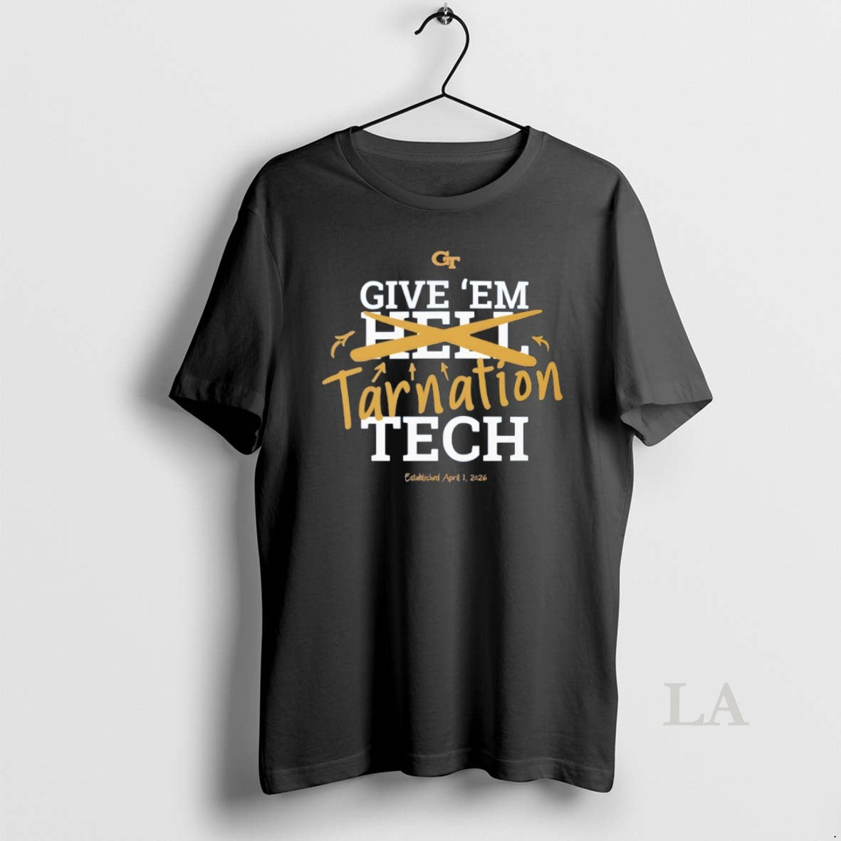Original Georgia Tech Football Give Em Hell Tarnation Tech April 1 2026 Unisex T-shirt, Sweatshirt, Hoodie, Long Sleeve Tee