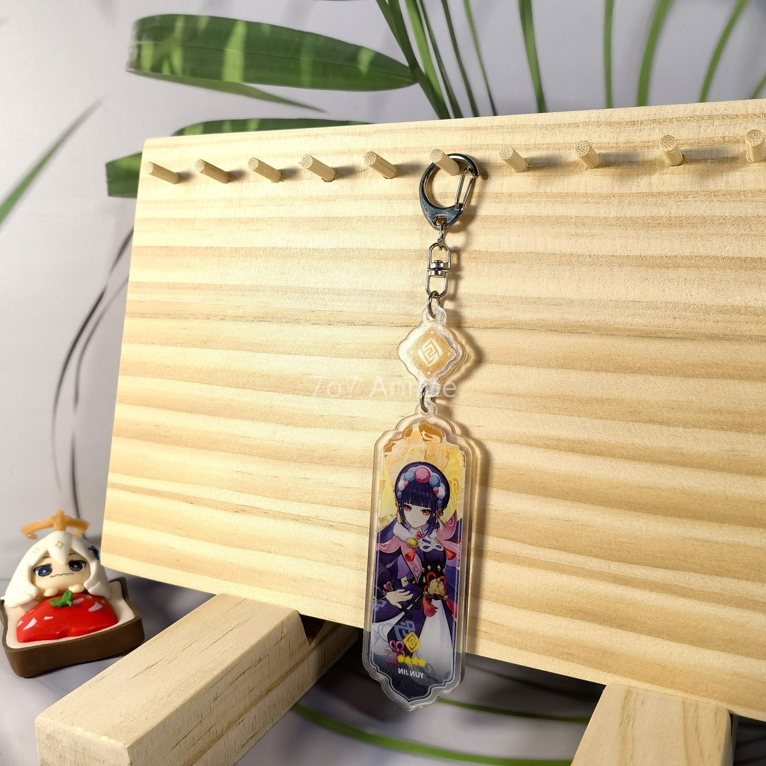 Genshin Impact 'Yun Jin' Keyring Metal Keychain