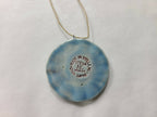 Blue Flower Ornament - Pottery Easter Ornament
