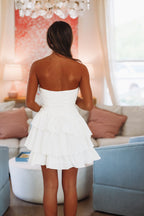 Angel Face Mini Dress - Off White