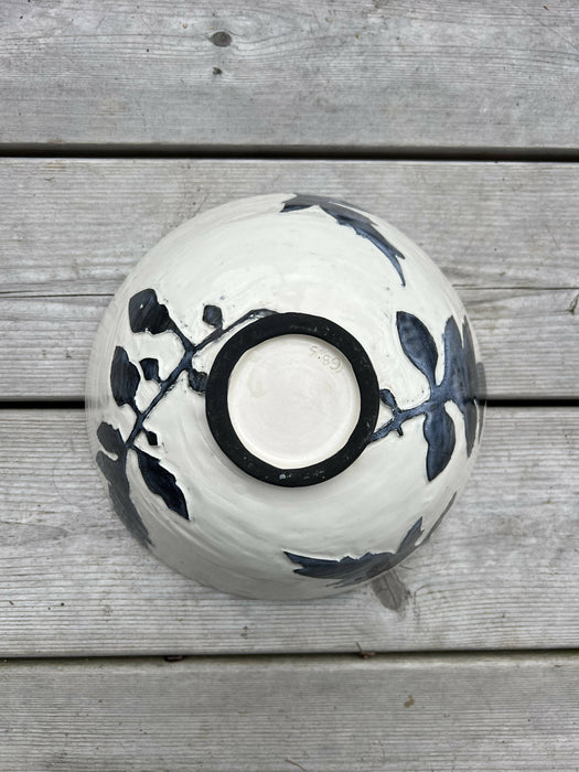 SOLD--tomato vine soup bowl