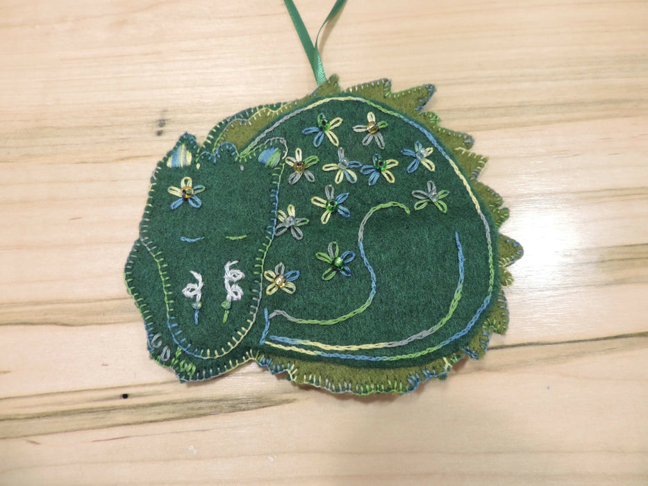 Dragon Felt Ornament