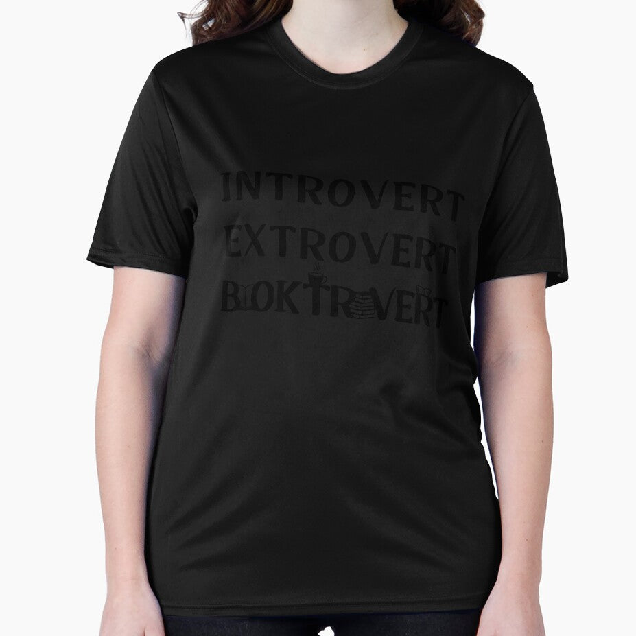 Introvert, Extrovert, Booktrovert by BaffledSnout Unisex T-shirt, Sweatshirt, Hoodie, Long Sleeve Tee