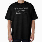 Introvert with extrovert tendencies by Ninjacatoff Unisex T-shirt, Sweatshirt, Hoodie, Long Sleeve Tee