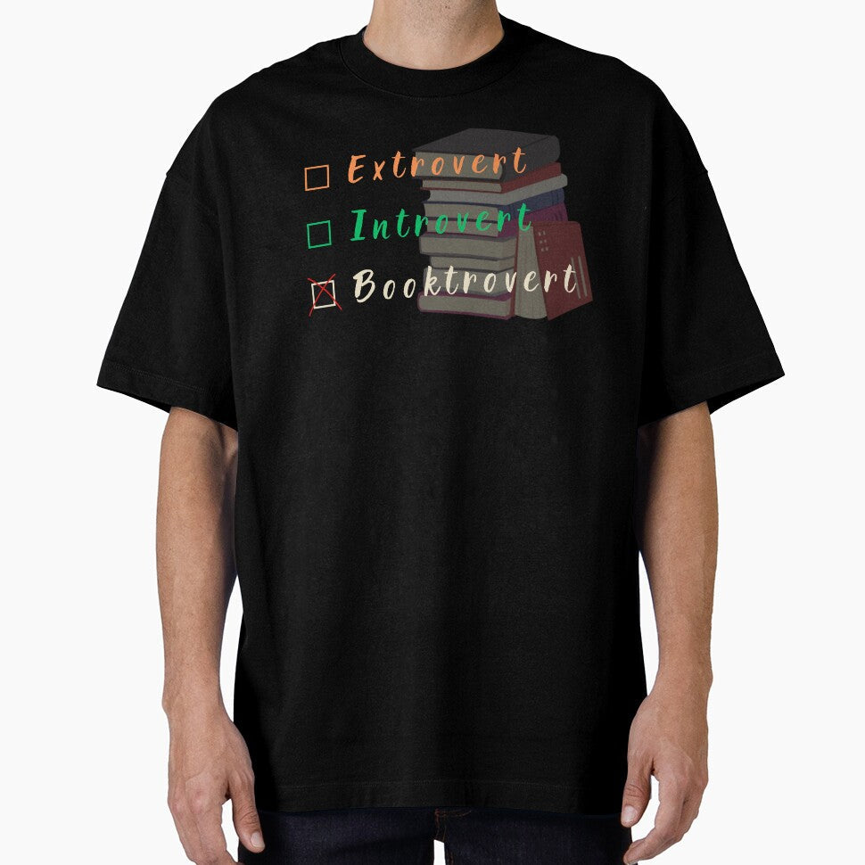 Extrovert Introvert Booktrovert by IsabellaArt99 Unisex T-shirt, Sweatshirt, Hoodie, Long Sleeve Tee