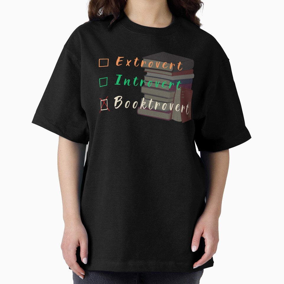 Extrovert Introvert Booktrovert by IsabellaArt99 Unisex T-shirt, Sweatshirt, Hoodie, Long Sleeve Tee