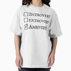 Introvert Extrovert Ambivert by keilamariadesig Unisex T-shirt, Sweatshirt, Hoodie, Long Sleeve Tee
