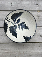 SOLD--tomato vine soup bowl