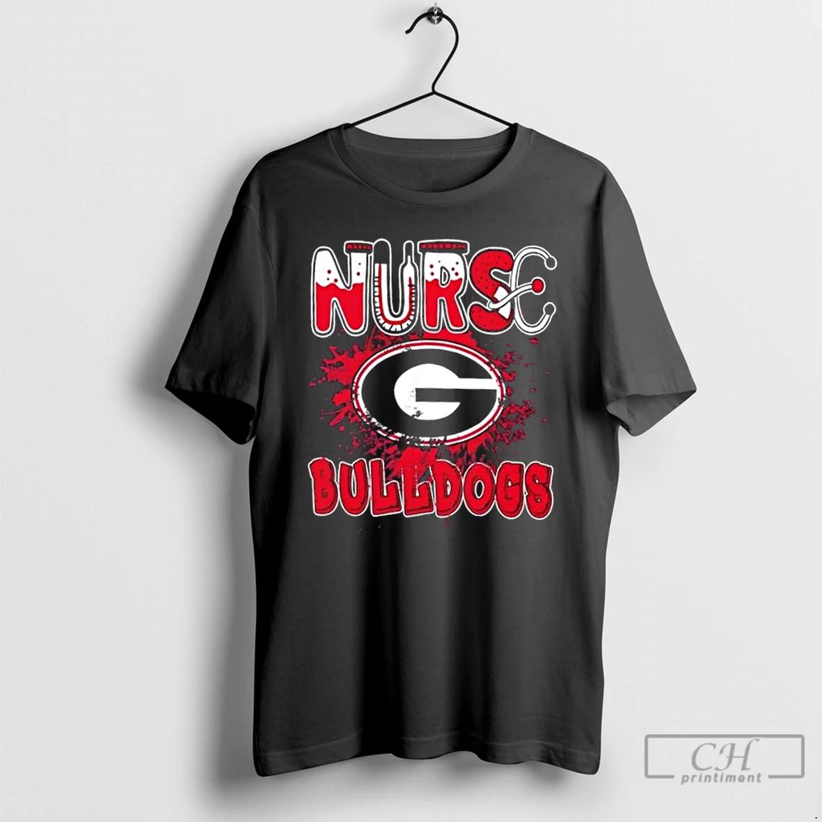 Classic Nurse X Georgia Bulldogs Football T Shirts Unisex T-shirt, Sweatshirt, Hoodie, Long Sleeve Tee