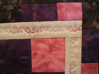 Pixelated Bargello Quilt